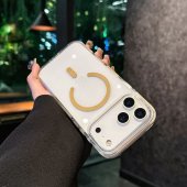 Husa TPU+PC Color Mag Apple Iphone 16 Pro (6.3) desert gold 