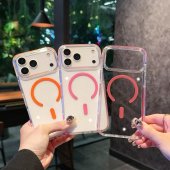 Husa TPU+PC Color Mag Apple Iphone 16 Pro Max (6.9) black 