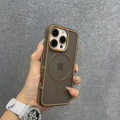 Husa TPU+PC Glitch Samsung Galaxy S25 Plus / S24 Plus gold 