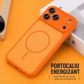 Husa TPU+PC Soft Color (fara Magsafe) Samsung Galaxy S26 Ultra Orange 