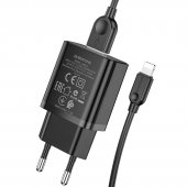 Incarcator priza Borofone BA52A 1 USB 2.1 Ah lightning
