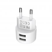 Incarcator priza Borofone BA23A 2 USB 2.4 Ah fara cablu