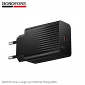Incarcator priza Borofone BAS75A Source PD 30W fara cablu negru