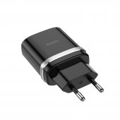 Incarcator priza Hoco C12Q 1 USB QC 3.0 fara cablu negru