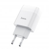 Incarcator priza Hoco C72A Glorious un port USB 2.1 Ah fara cablu, alb