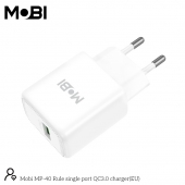 Incarcator priza Mobi MP-40 18W fara cablu alb