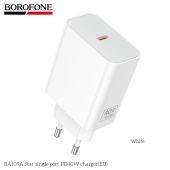 Incarcator retea Borofone BA109A Star PD40W alb
