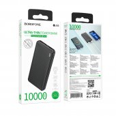Power Bank Borofone BJ55 Graceful - 10000mAh 2xUSB A + USB-C - negru