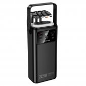 Power Bank Borofone BJ65P High 2xUSB+Type-C 30000mAh QC 3.0 22.5W+PD 20W negru