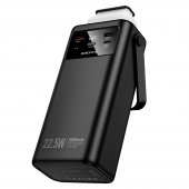 Power Bank Borofone BJ65P High 2xUSB+Type-C 30000mAh QC 3.0 22.5W+PD 20W negru