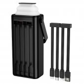 Power Bank Borofone BJ65P High 2xUSB+Type-C 30000mAh QC 3.0 22.5W+PD 20W negru
