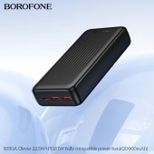 Power Bank Borofone BJ80AP Clever 20000mAh 22.5W+PD negru