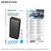 Power Bank Borofone BJ80AP Clever 20000mAh 22.5W+PD negru