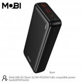 Power bank Mobi MB-32 22.5W 20000mAh negru