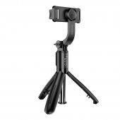 Selfie Stick Borofone BY13 Nube Bluetooth cu trepied si telecomanda negru