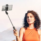 Selfie Stick Borofone BY13 Nube Bluetooth cu trepied si telecomanda negru