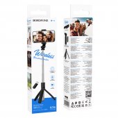 Selfie Stick Borofone BY13 Nube Bluetooth cu trepied si telecomanda negru