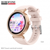 Smartwatch Borofone BD17 cu apelare gold
