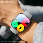 Smartwatch Borofone BD6 cu apelare rose gold