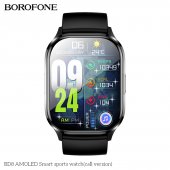 Smartwatch Borofone BD8 cu apelare gold
