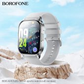 Smartwatch Borofone BD8 cu apelare gold
