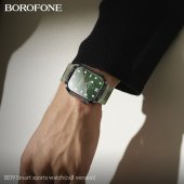 Smartwatch Borofone BD9 cu apelare argintiu