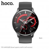 Smartwatch Hoco Y15 Amoled cu apelare negru