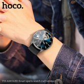 Smartwatch Hoco Y15 Amoled cu apelare negru
