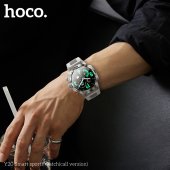 Smartwatch Hoco Y20 Smart cu apelare argintiu