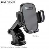 Suport auto Borofone BH53 Windy negru gri