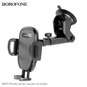 Suport auto Borofone BH53 Windy negru gri