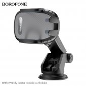 Suport auto Borofone BH53 Windy negru gri