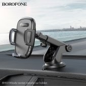 Suport auto Borofone BH53 Windy negru gri