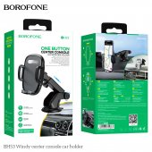 Suport auto Borofone BH53 Windy negru gri