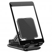 Suport de birou pentru telefon sau tableta de pana la 10 inch Hoco PH29A negru