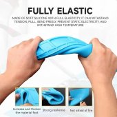 Suport de lucru magnetic rezistent la temperatura S160 albastru