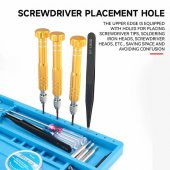 Suport de lucru magnetic rezistent la temperatura S160 albastru