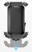 Suport telefon Rock Bike pentru bicicleta negru
