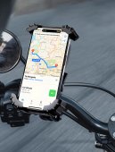 Suport telefon Rock Bike pentru bicicleta negru
